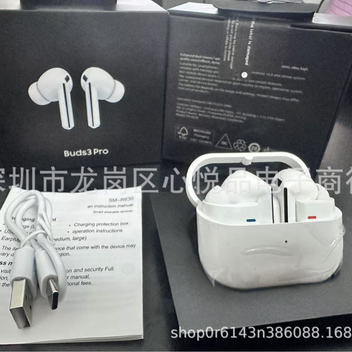New suitable for Buds3 Buds3Pro+ Bluetooth earphone smart noise reduction in-ear earphone