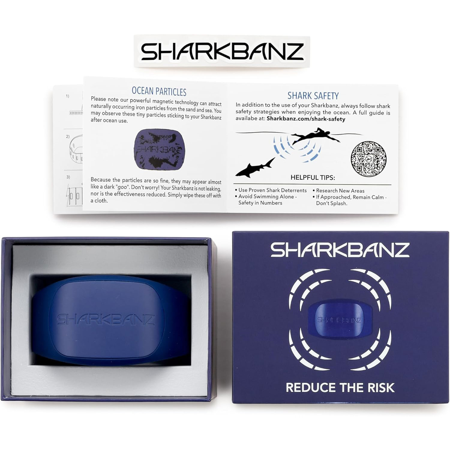 Magnetic Shark Deterrent Wristband Marine Sports Shark Repellent Device Shark Repellent Wristband Magnetic Shark Repellent Wristband Shark Avoidance Device