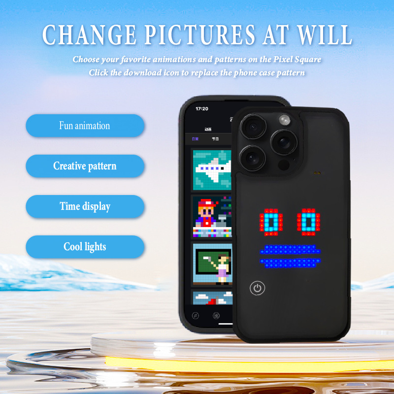 New DIY Sound-Activated Glowing Phone Case for iPhone 13 to 17 Pro Max Series