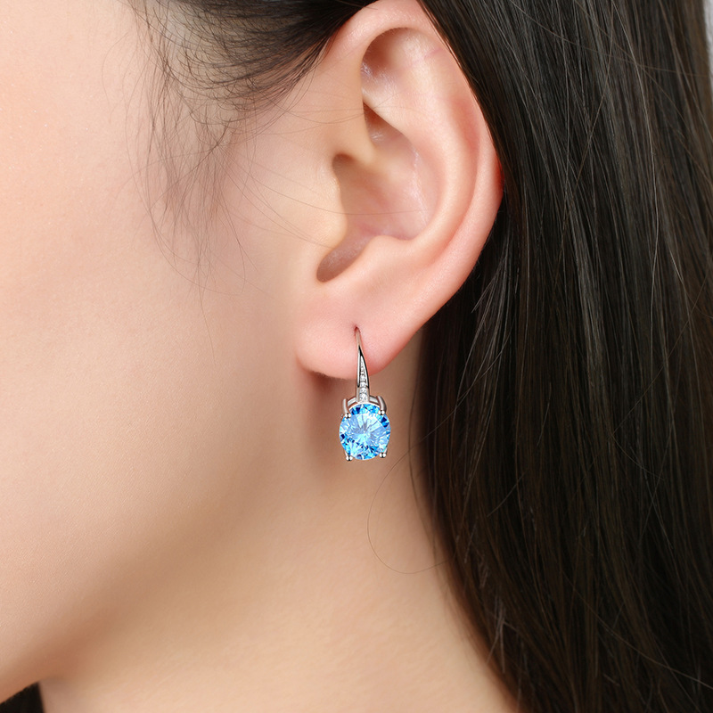 Oval earrings for women, new earrings, simple earrings, earrings