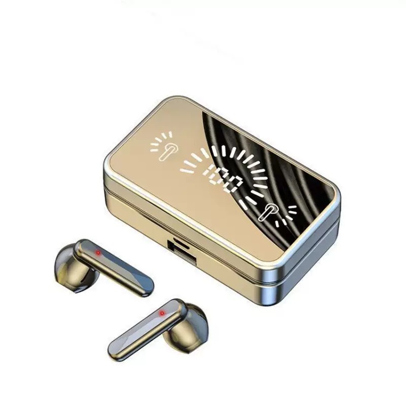 s20 bluetooth headset ultra-long battery life digital display large capacity semi-in-ear low-bass earphones