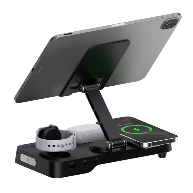 Y21MAX Desktop Wireless Charger Tablet Charging Stand for Apple Huawei Fast Charging Magnetic Fast Charging
