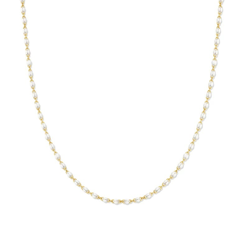 Mermaid tears S925 sterling silver necklace women's niche accessories collarbone chain pearl neck chain