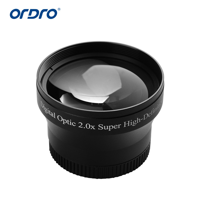 Ouda camera hot shoe equipment accessories small wide-angle lens, telephoto lens, telescope
