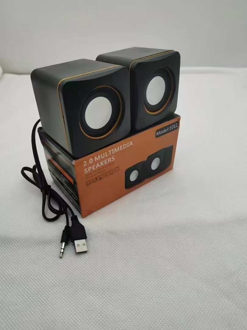 101 desktop USB mini 101 computer small speaker desktop notebook subwoofer square gift speaker