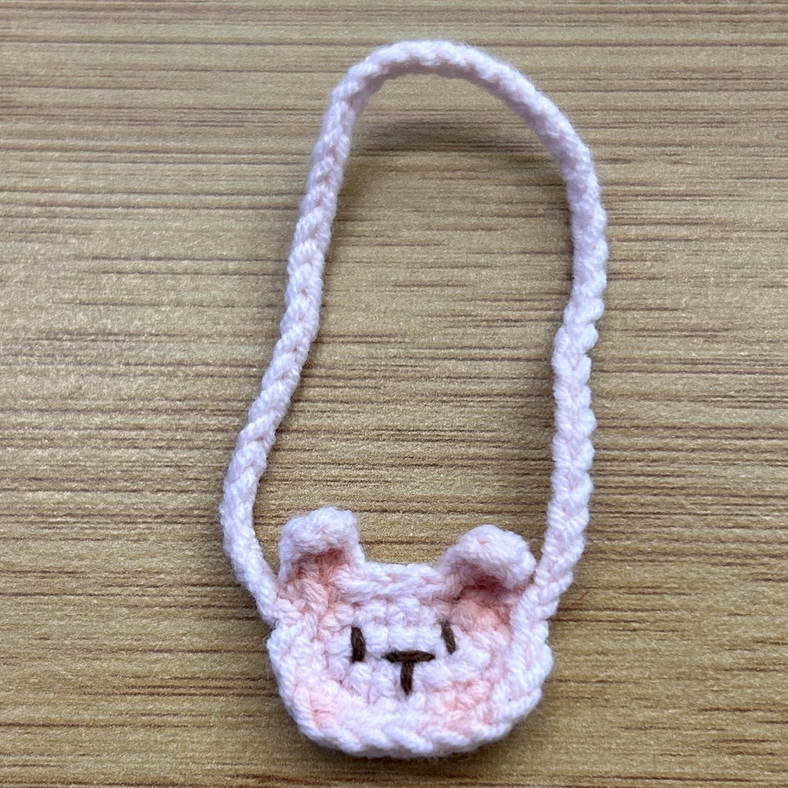 New 10cm cotton doll crossbody bag 15cm self-mocking bear kt crossbody bag Monchhichi Labubu accessory wholesale
