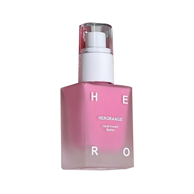 HERORANGE Zi Cai Rong Ye Liquid Blush Matte Long-lasting Youthful Fair Skin Rouge HR666