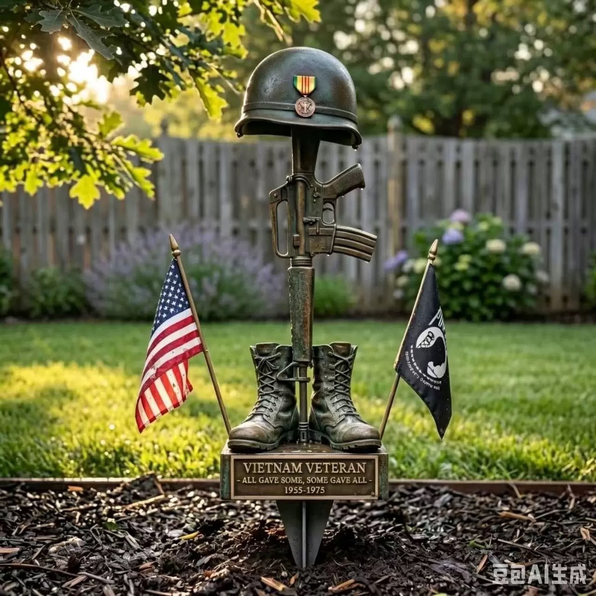 New Battle Field Cross Memorial Sculpture