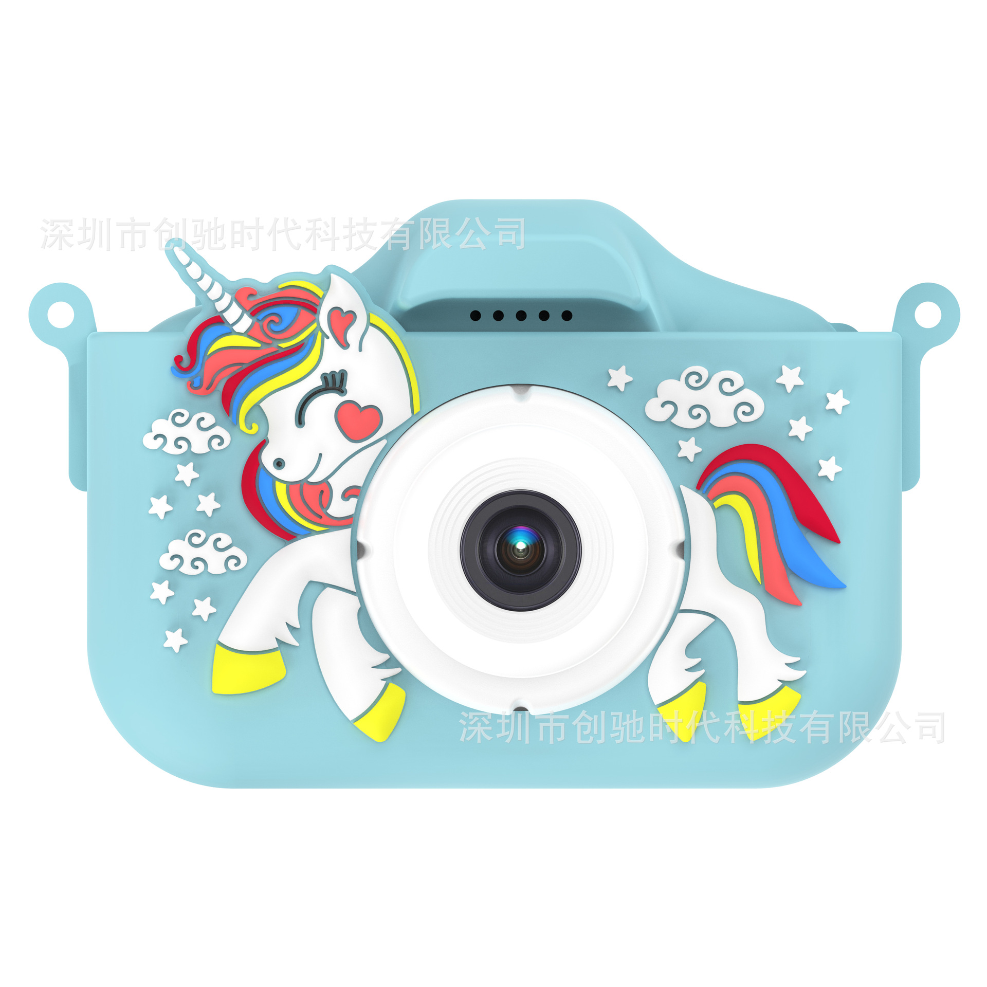 X10s Unicorn Children's Camera Digital Mini Camera HD Dual Camera Toy Gift