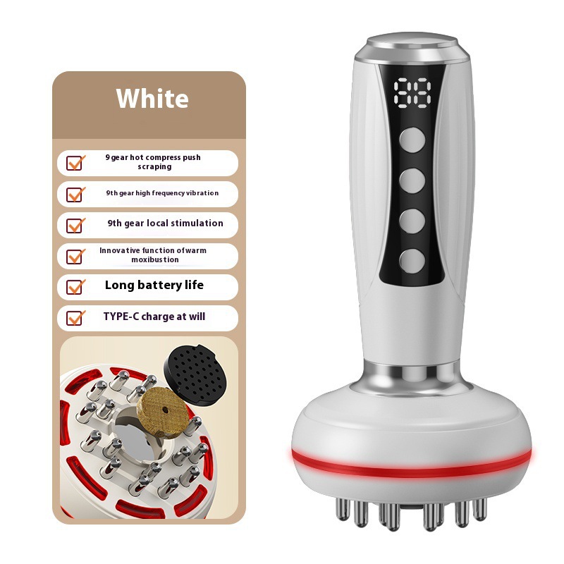 Electric Meridian Brush Full Body Cupping Massager Beauty Salon Cupping Suction Instrument Unblocking Intelligent