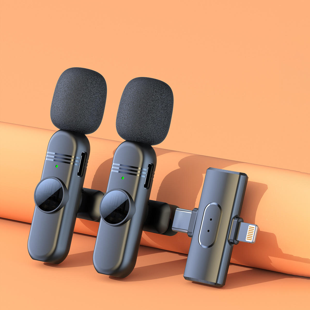 S65 New Private Mold Wireless Lavalier Microphone Short Video Recording Live Streaming Noise Reduction Mic