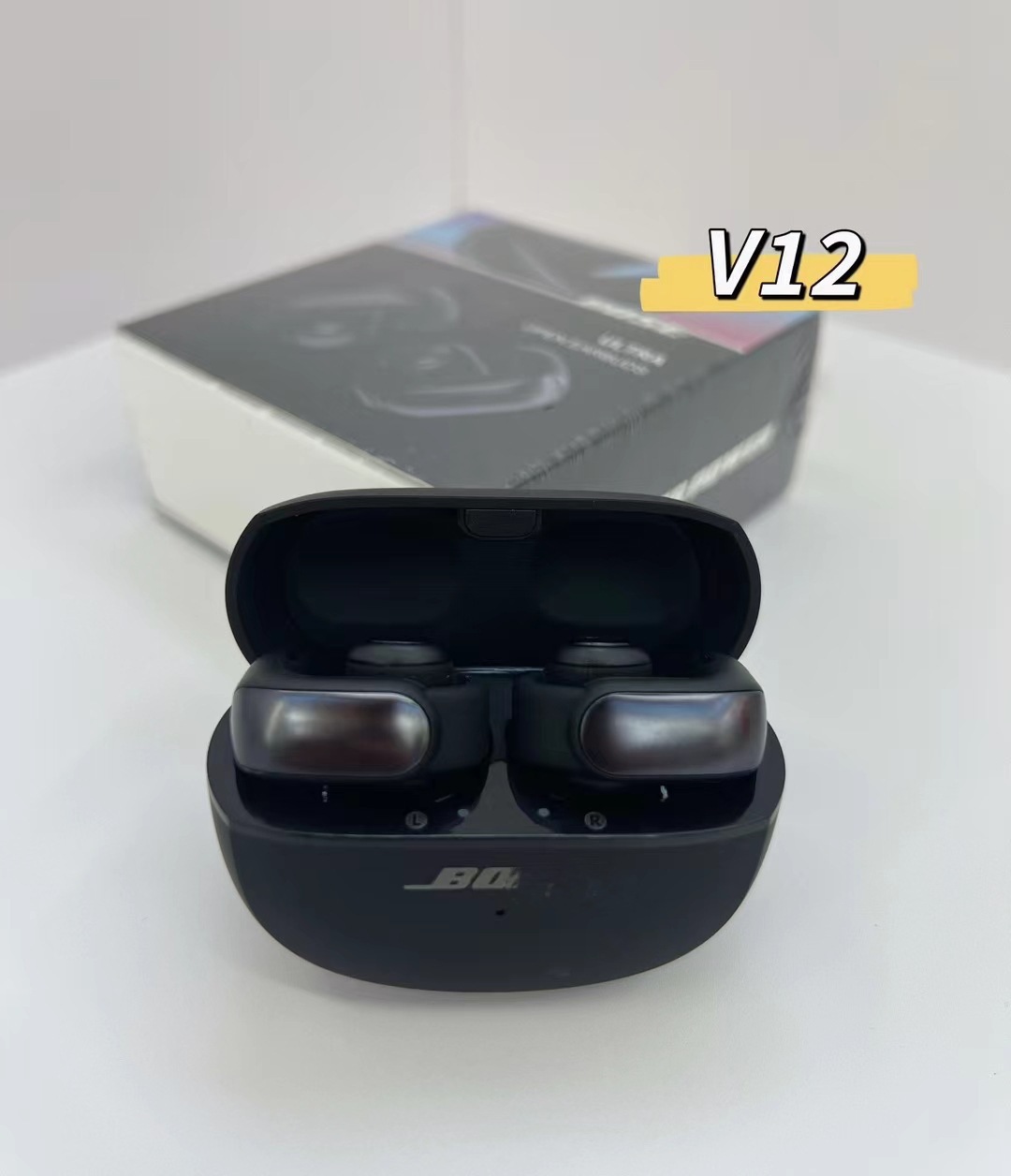 New Ultra Open Ear Wireless Bluetooth Headphones Over-Ear V12 Spatial Audio Not In-Ear