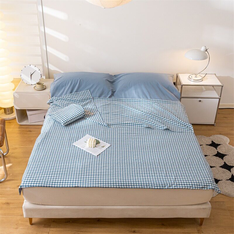 Hotel special anti-dirt sleeping bag travel bed sheet quilt cover portable integrated four-piece set business trip reusable