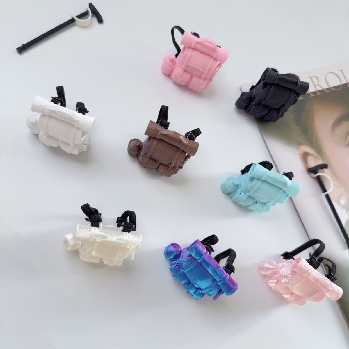 Backpack Only zsiga Movable Figure Yearning Place bjd Doll Clothes 3D Printed Hiking Backpack Small Backpack