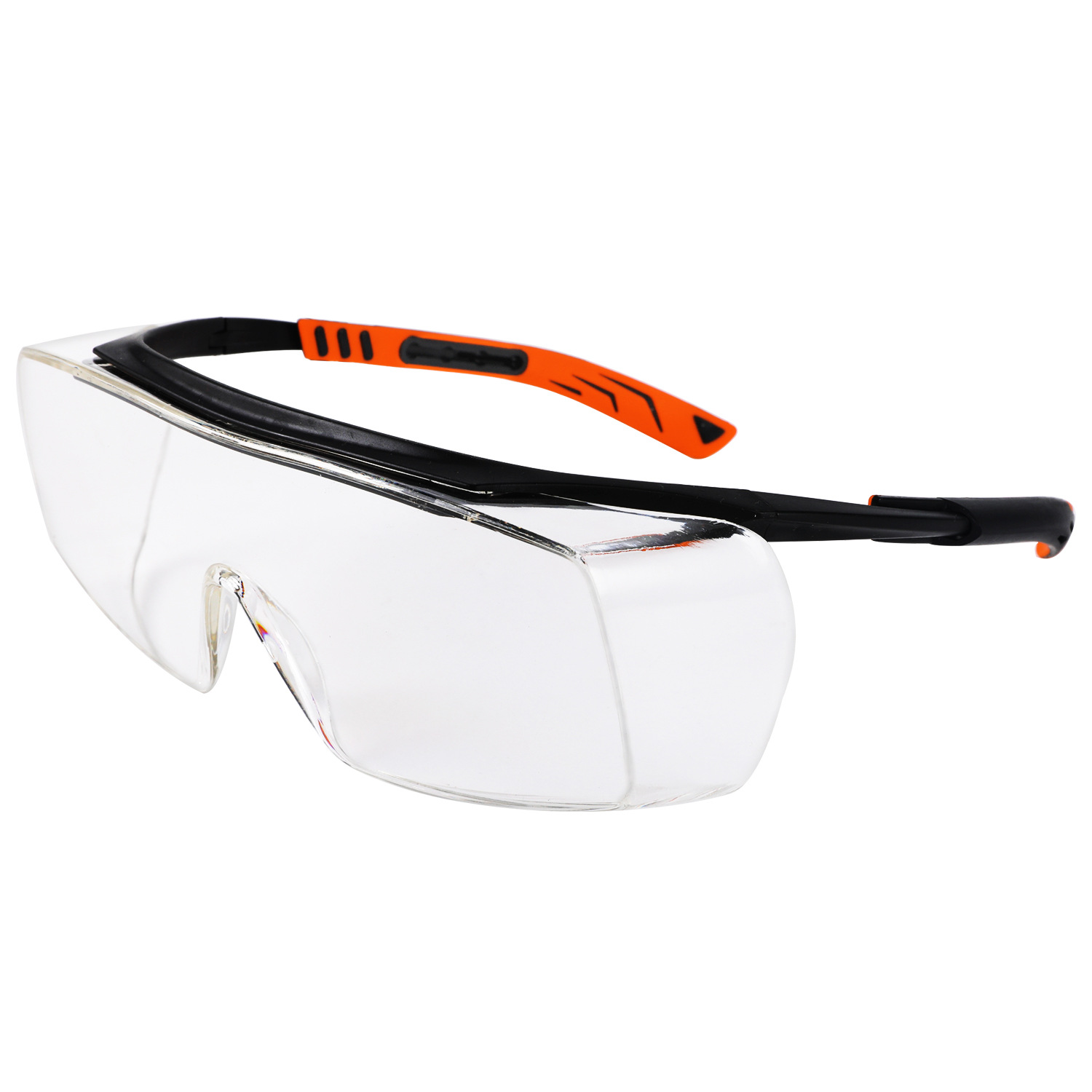 Anti-Fog Protective Goggles Adjustable Temple Test Certificate Anti-Droplet New Safety Glasses 971 5266
