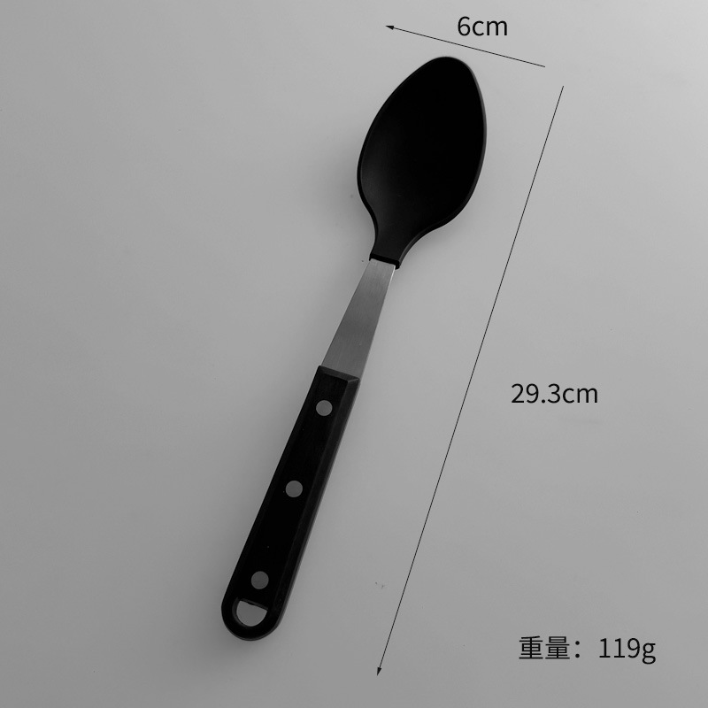 Modern minimalist stainless steel spatula, steak spatula, fish spatula, kitchen steak turner, slotted spatula tool