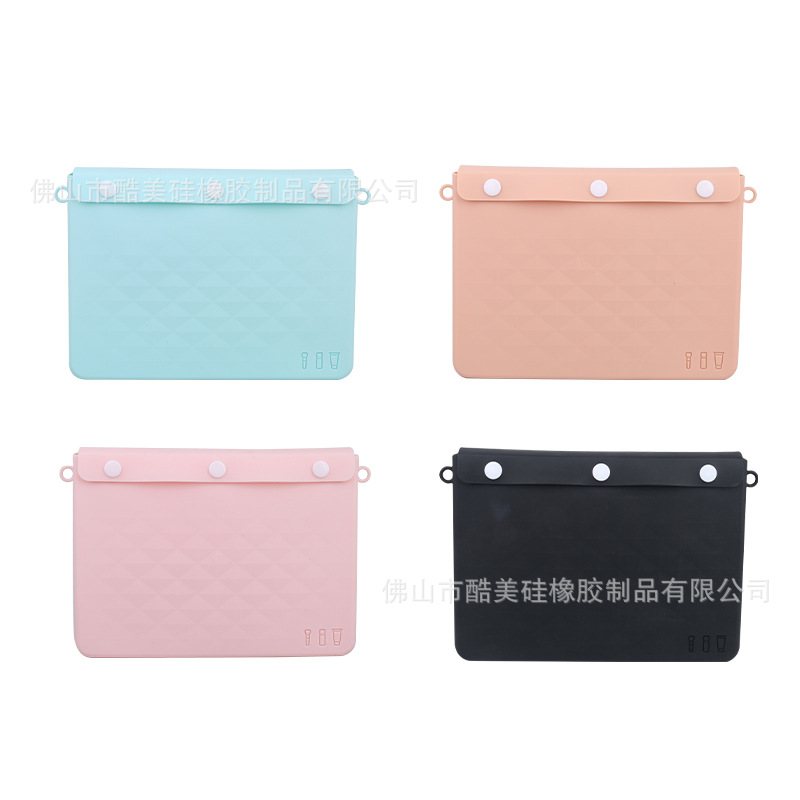 New ice compress face basin ice grid beauty tool eyeliner eyebrow assist nose shadow lipstick silicone applicator