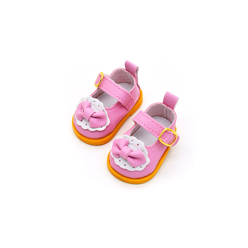 20cm Cotton Doll Shoes Star Doll Leather Shoes Doll Clothes Changing Accessories No Attribute Butterfly Princess Shoes
