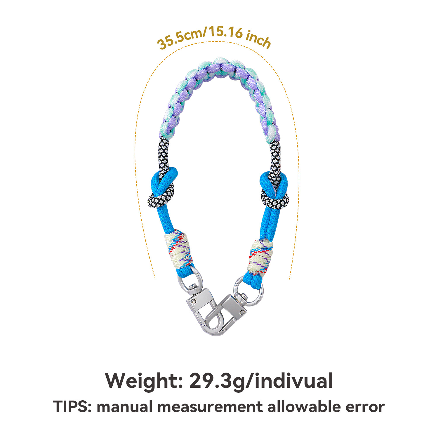 Original Phone Lanyard Short Wrist Strap Anti-loss Portable Universal Handwoven Phone Chain