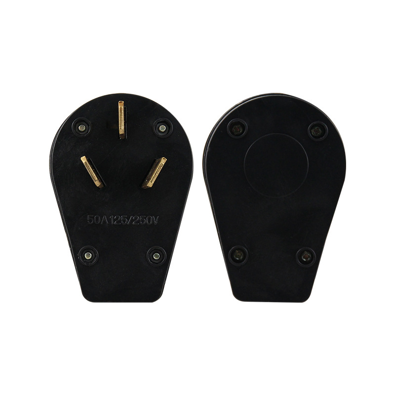 NEMA 10-50P American standard assembled plug socket American 50A high-power plug 50A 125V/250V