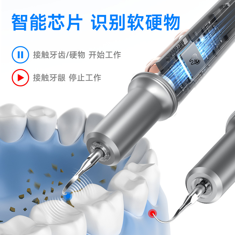 Yue'er Wanwan ultrasonic tooth cleaner, removes tartar, water flosser, whitening device, electric tooth cleaner, tooth cleaning machine