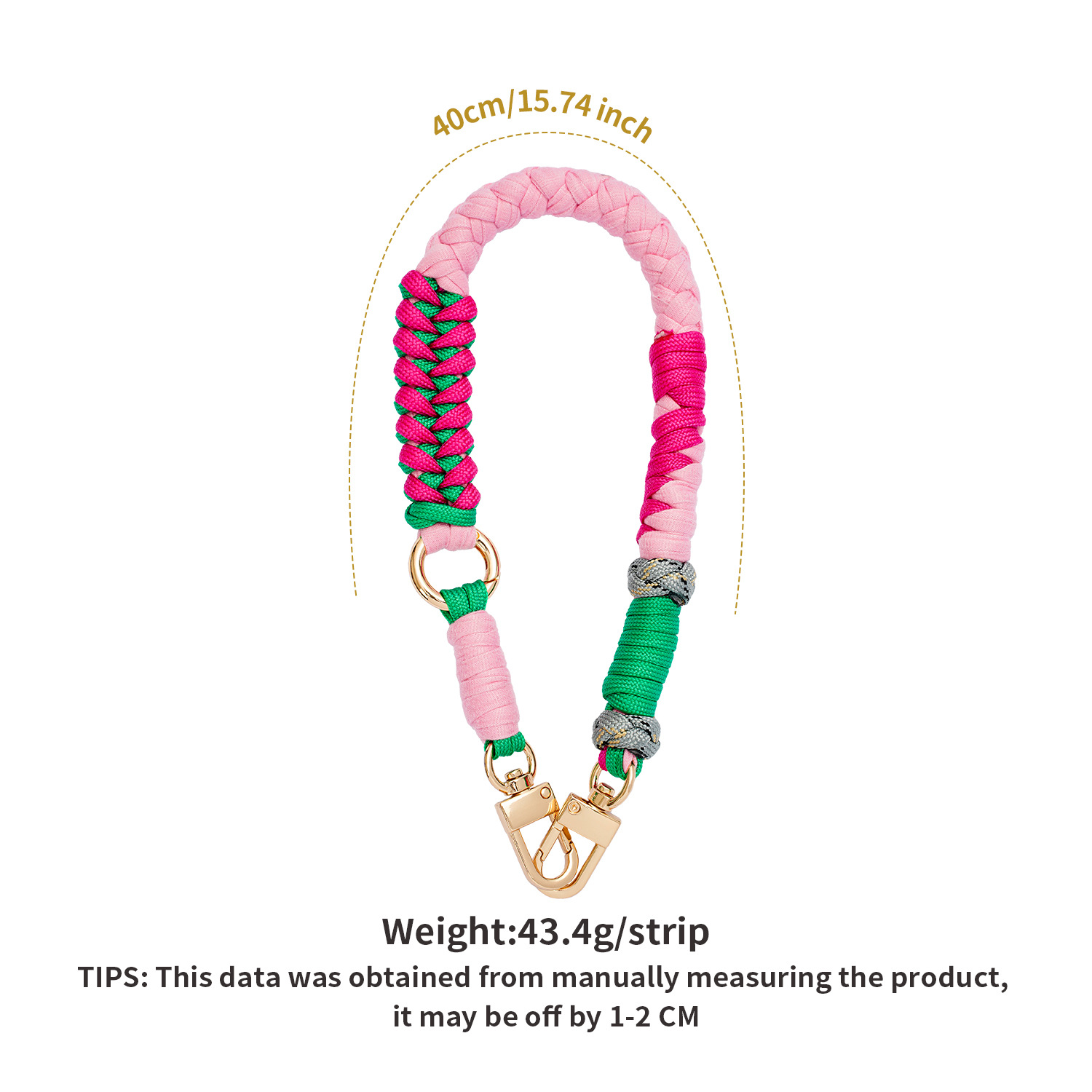 Original Phone Lanyard Short Wrist Strap Anti-loss Portable Universal Handwoven Phone Chain