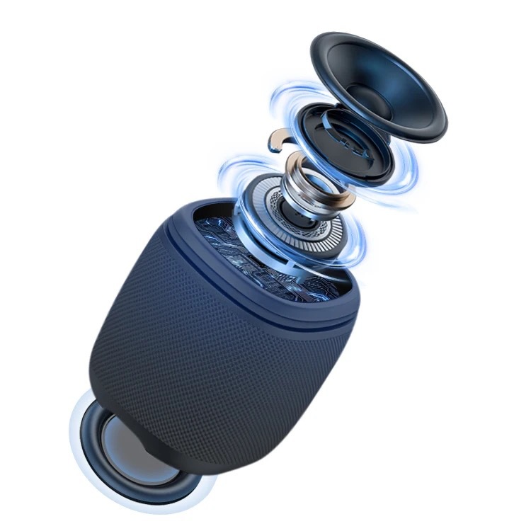 Desktop Wireless Bluetooth Speaker, Mini Co-Resonance Speaker, Living Room Surround Sound, Portable, Pair, Outdoor