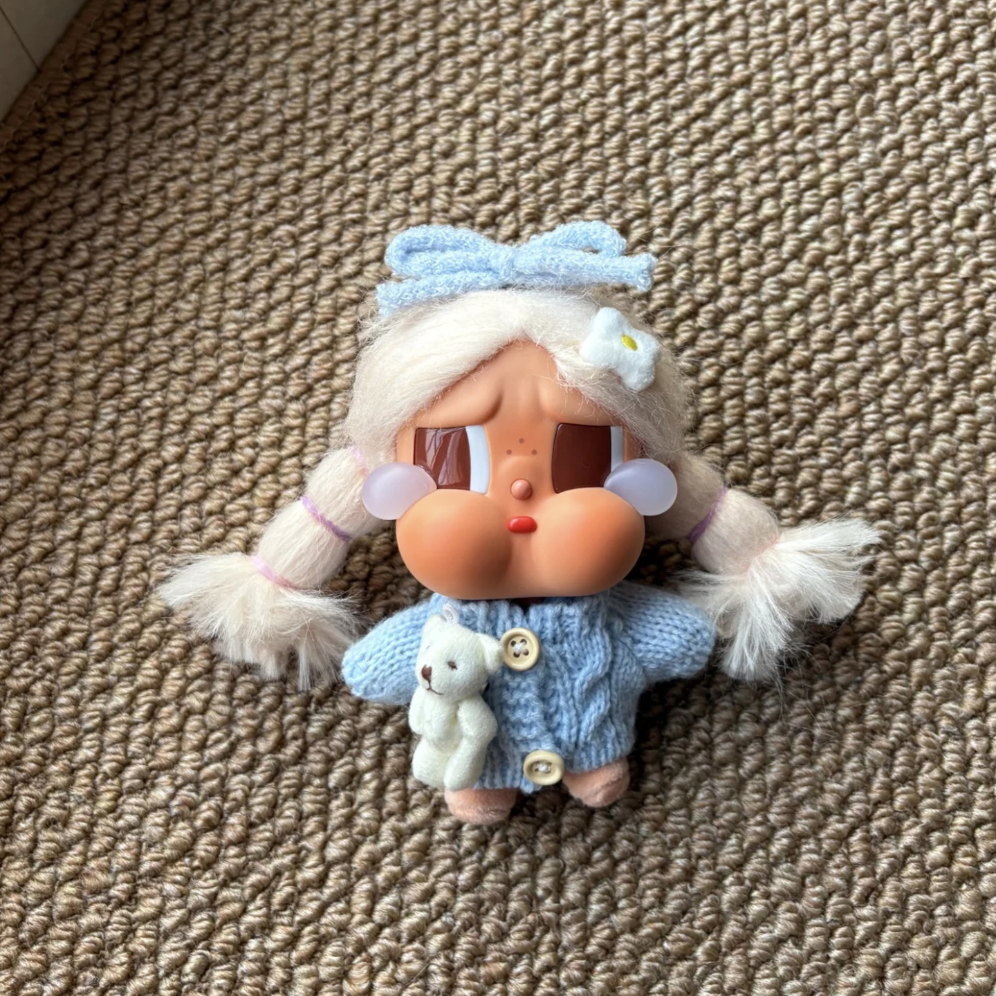 Only doll clothes] Suitable for crying baby Crybaby 15cm vinyl doll seaside vacation vacation dress up cute