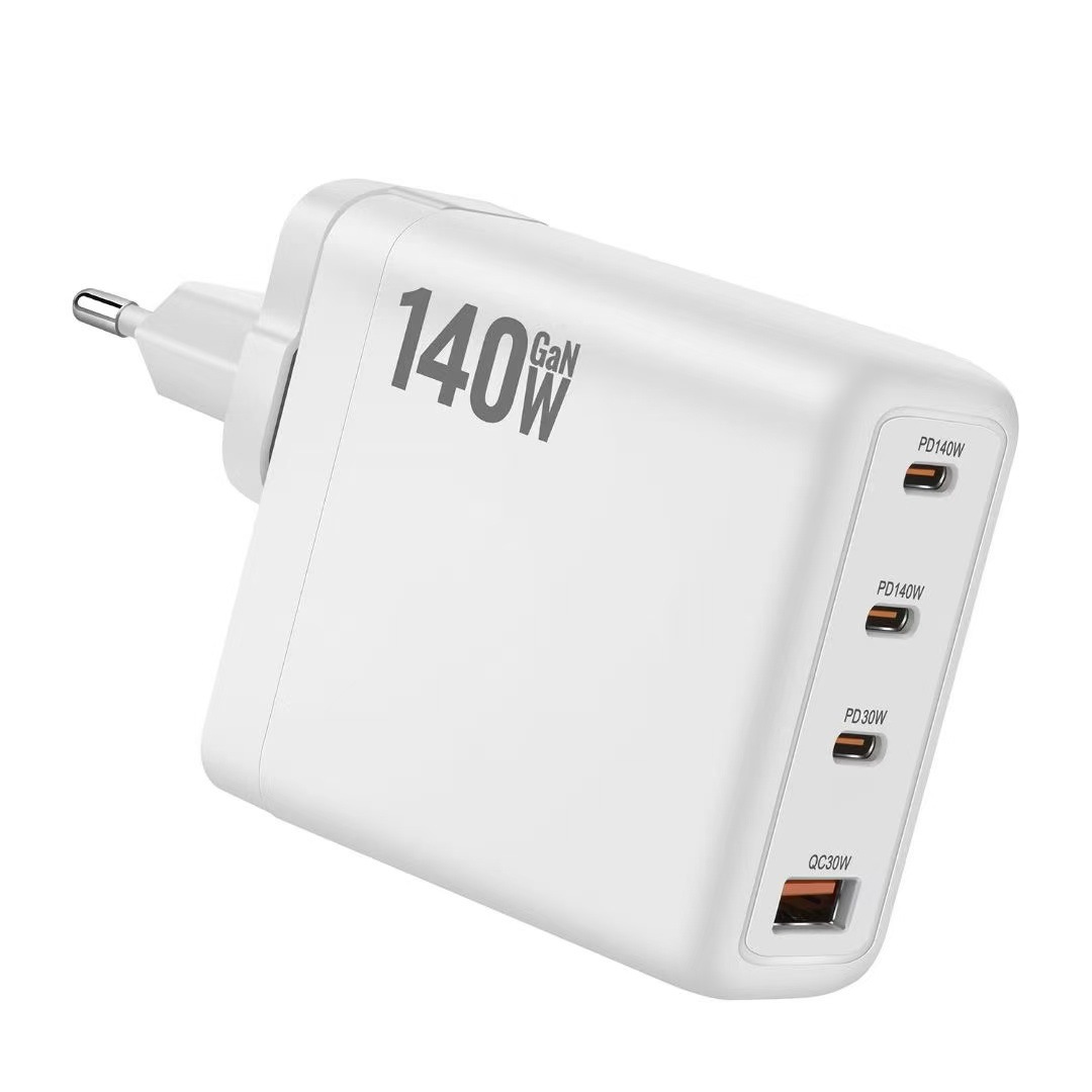 140W GaN Fast Charger PD3.1 Fast Charging Laptop Drone Multi-Port GaN PD Fast Charger