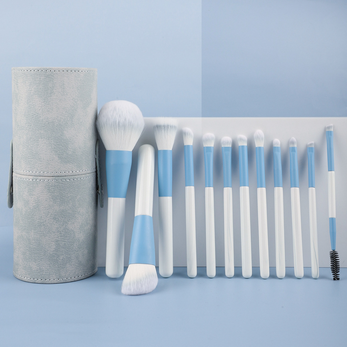 12 Pieces Huayang Qingkong Makeup Brush Set Beginner Full Set Soft Powder Eyeshadow Brush Makeup Cosmetic Tool