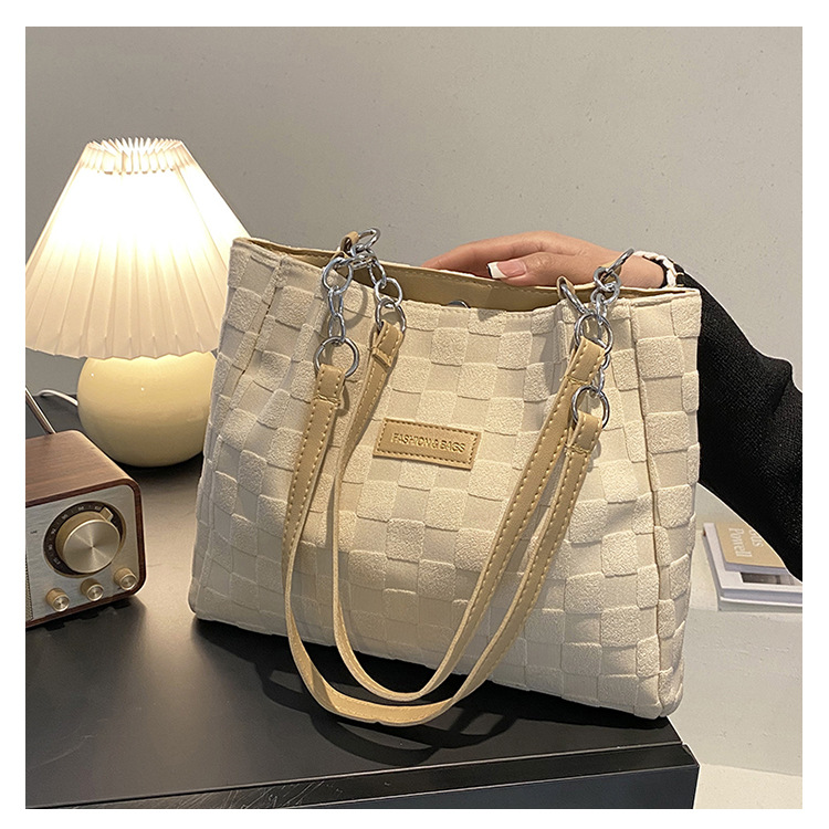 2026 New Large Capacity Single Shoulder Bag for Women Underarm Tote Bag Casual Handheld Commuter Bag