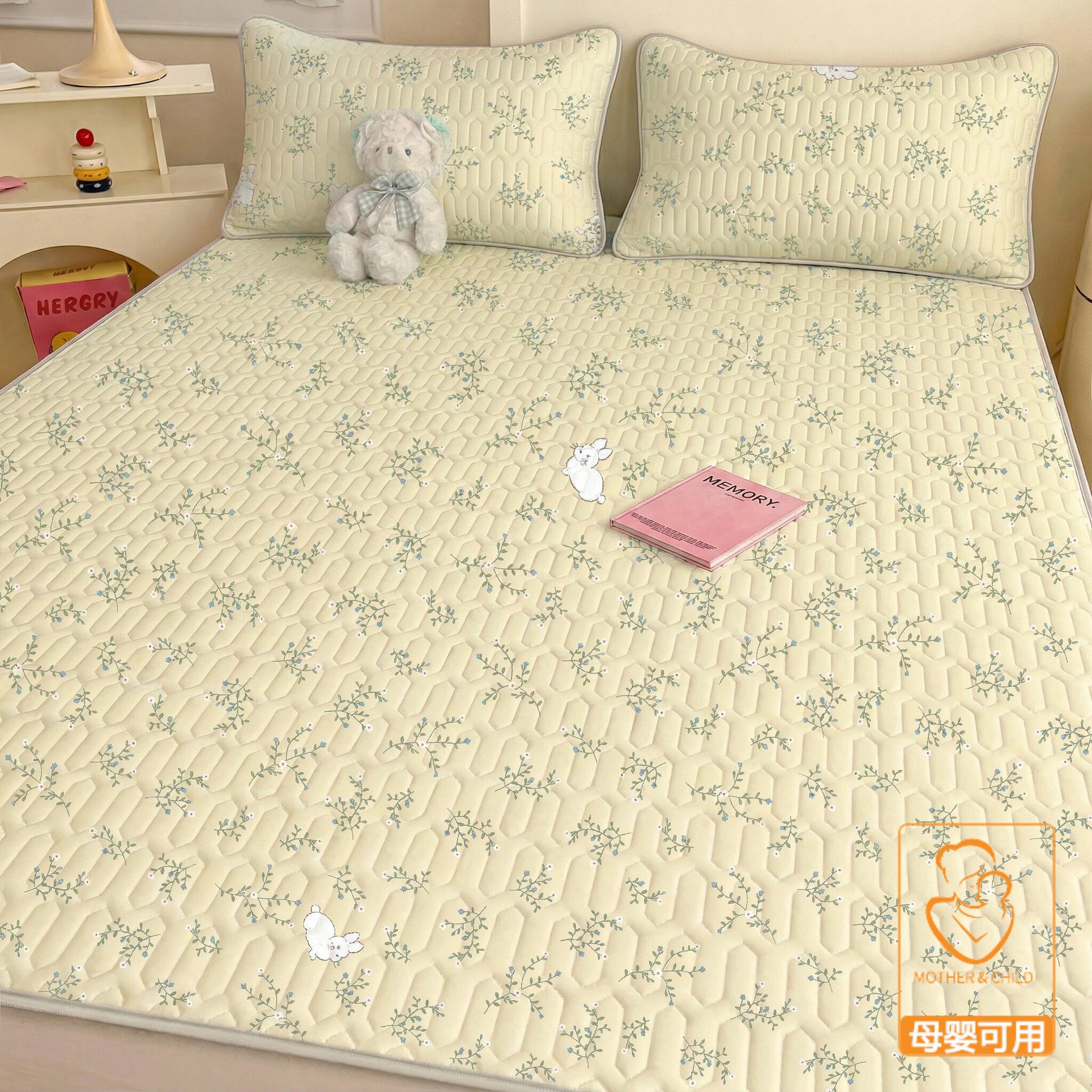 Summer a class cool ice silk latex cool mat mattress soft pad household bedroom 180x200 anti-slip bed sheet mattress pad
