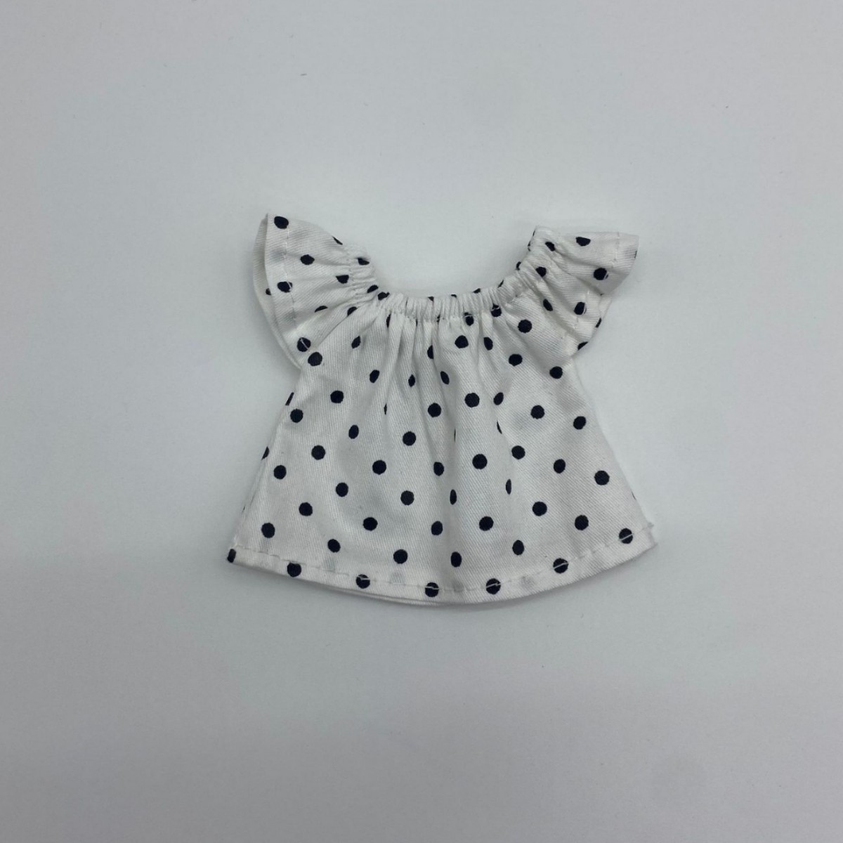 13cm Wallace and Gromit West Highland White Terrier Labubu plush doll pendant accessory polka dot doll clothes