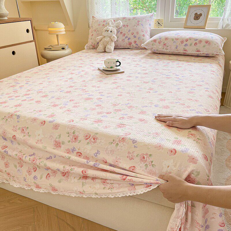 山花烂漫【A类面料孕婴可用】 · 床单单件-120x230cm【适合0.8-0.9m床】