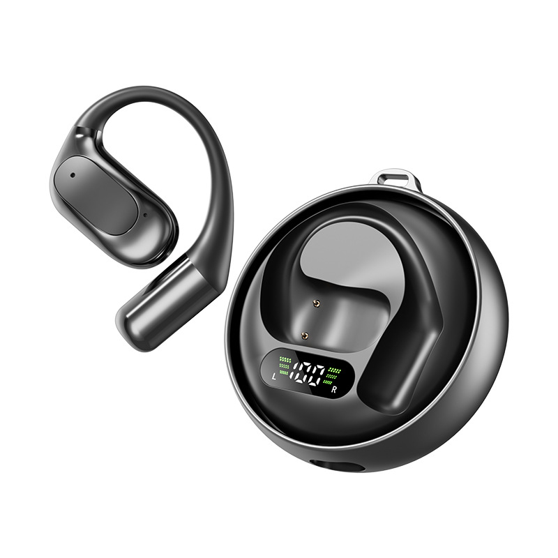 2026 New M114 Wireless Ear Hook Bluetooth Earphone Stereo Sound Ultra Long Battery Life Huaqiangbei