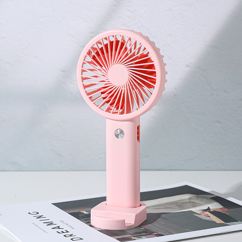 Pin Early Summer New Three Gears Lithium Battery Strong Wind Portable Mini USB Charging Candy Small Fan Gift