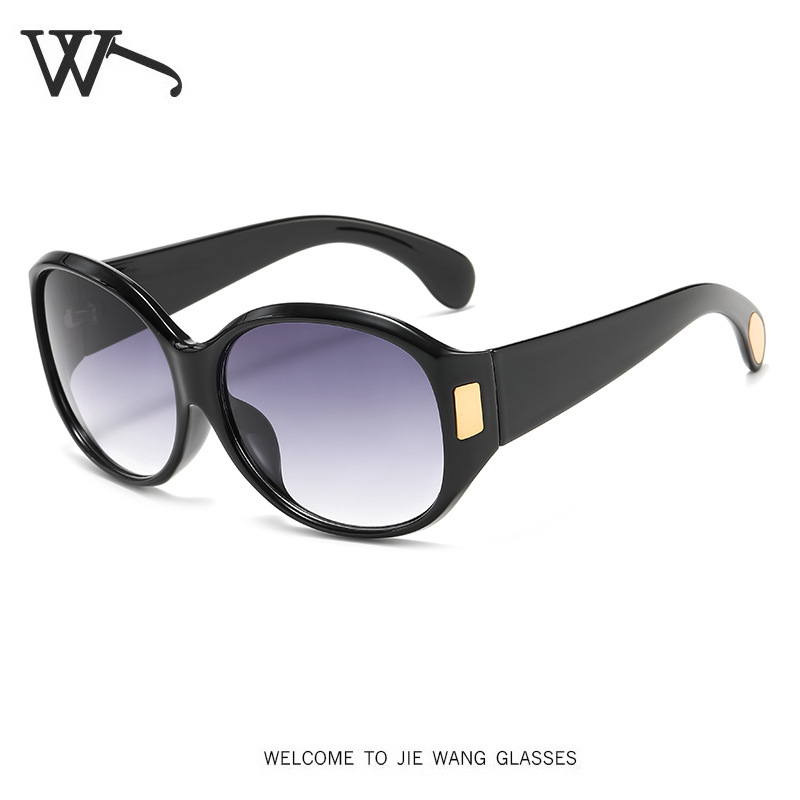 2026 New Color Sunglasses Large Frame Pose UV Protection Sunglasses