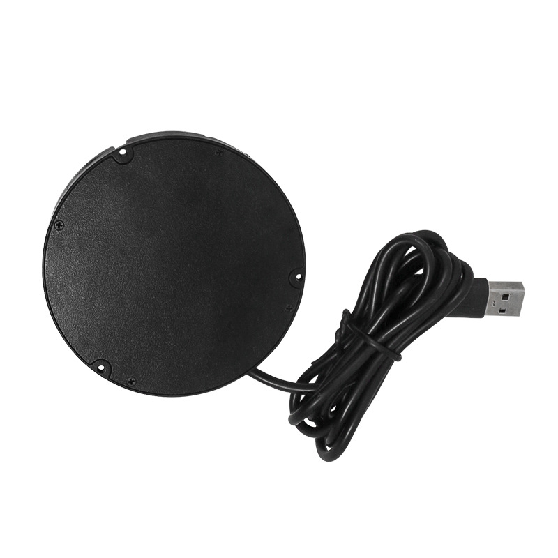 No-Drill Under-Table Hidden 25MM Long-Distance Air-Charging Wireless Charger 12V24V Wide Voltage Mobile Phone Wireless Charger