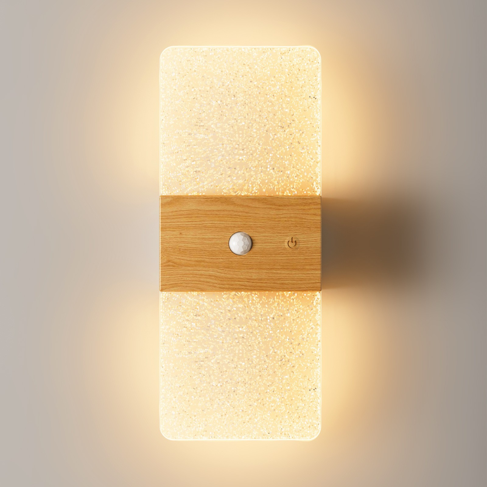 LED Human Body Induction Atmosphere Night Light Charging Magnetic No Wiring Acrylic Decorative Wall Light Smart Induction