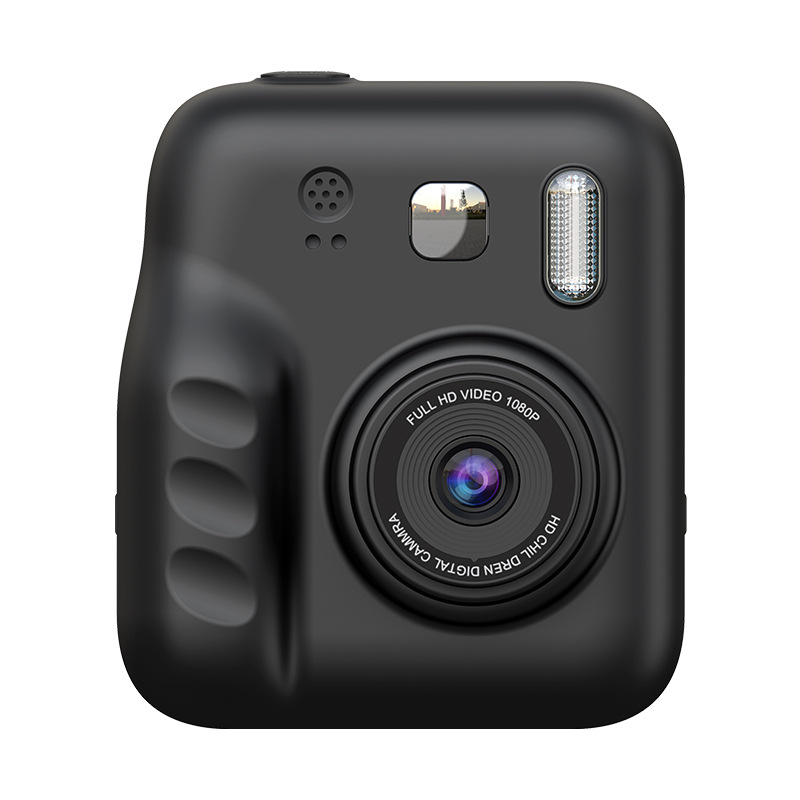 New children's Polaroid print camera HD dual lens can take photos and video toy gift box