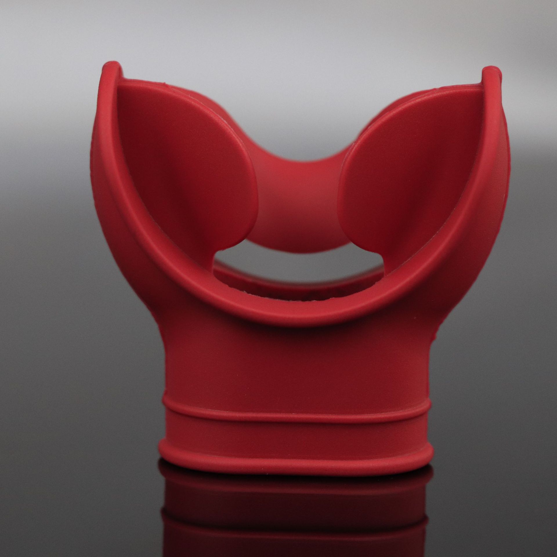 Professional silicone mouthpiece two-color regulator diving mouthpiece snorkel accessory second stage silicone mouthpiece