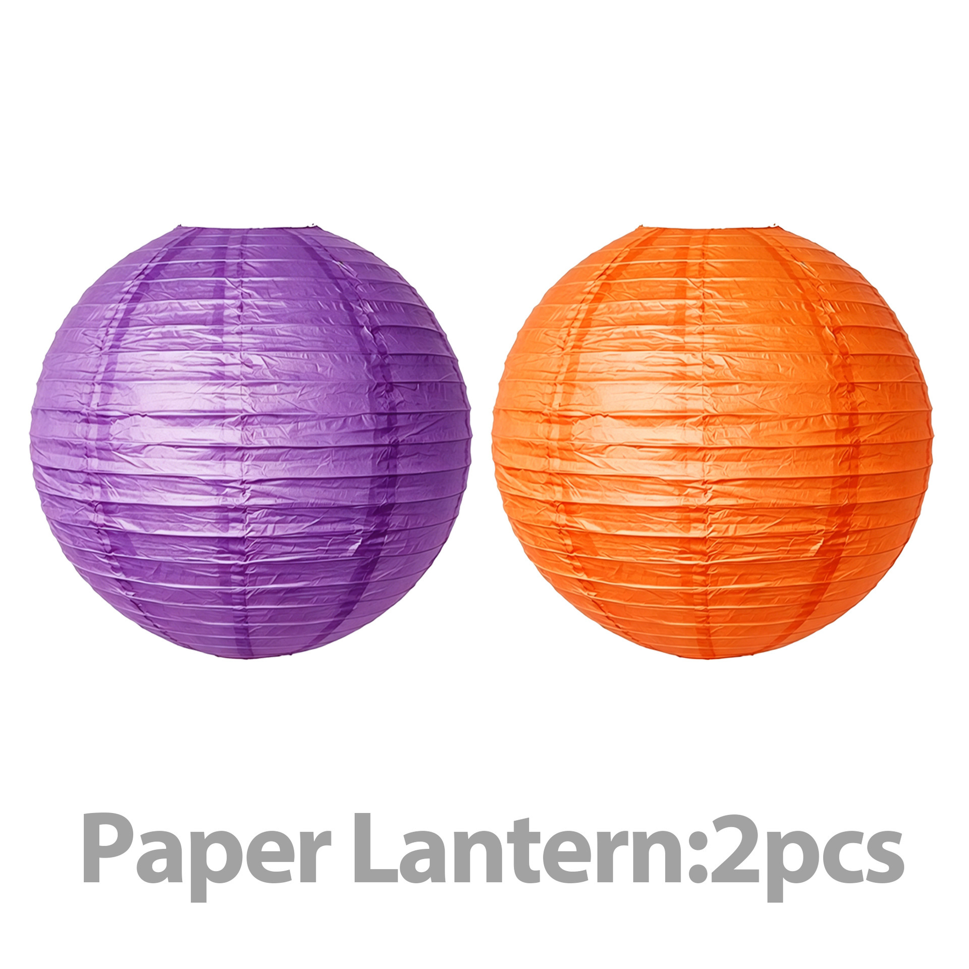 Halloween Ghost Pumpkin Theme Orange Purple Black Color Scheme Hollow Out Paper Fan Paper Flower Ball Scene Decoration Ornaments