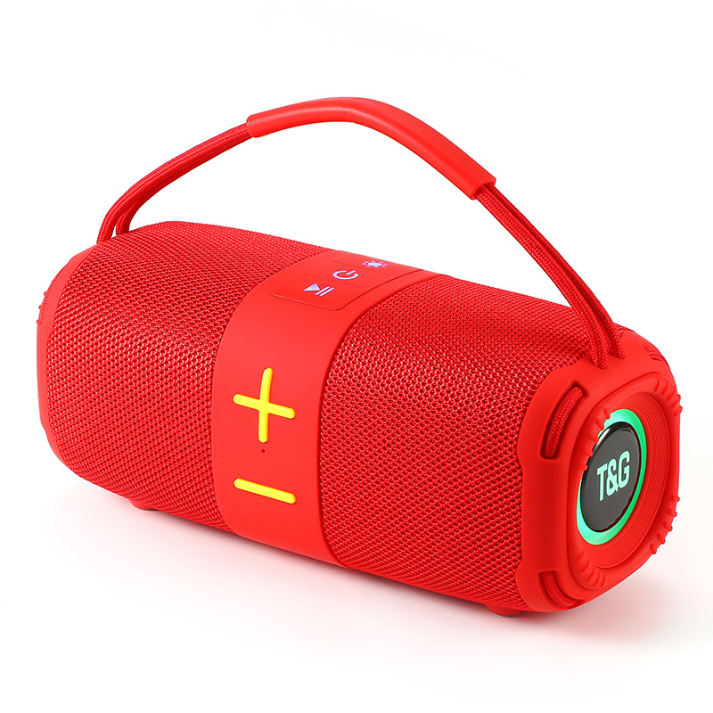 New TG668 Wireless Bluetooth Speaker Outdoor Portable TWS Gift Handle Bass Speaker