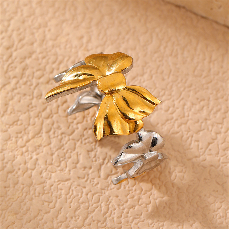 RZ0827 Exaggerated Metal Women's Ring Summer Ocean Style Vacation Season Women's Ring Hoop Accessory