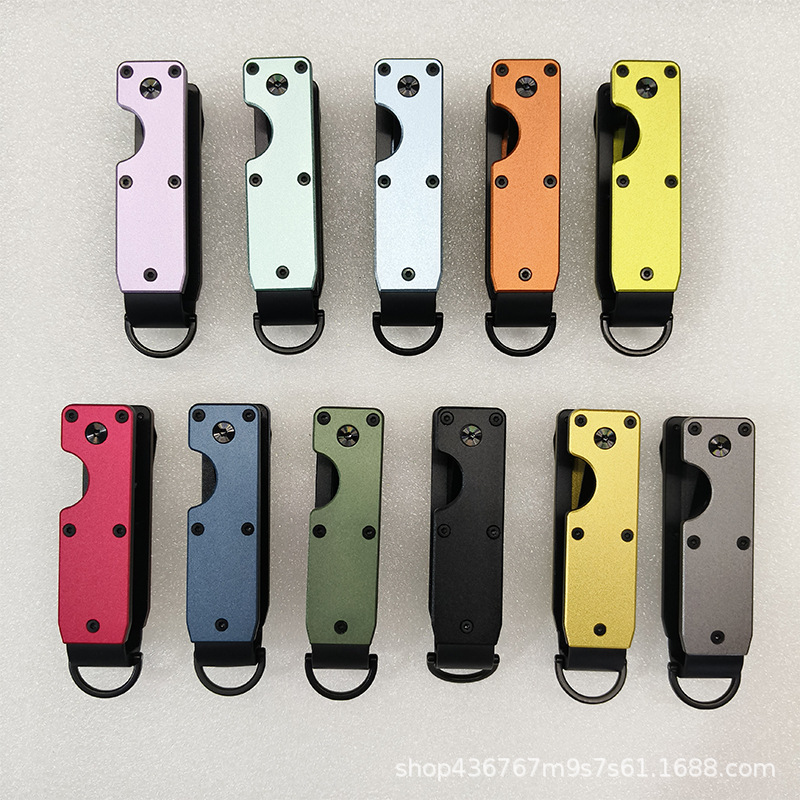 2025 Aluminum Alloy Key Ring Multi-functional Key Organizer Pendant Key Bag for Men Design