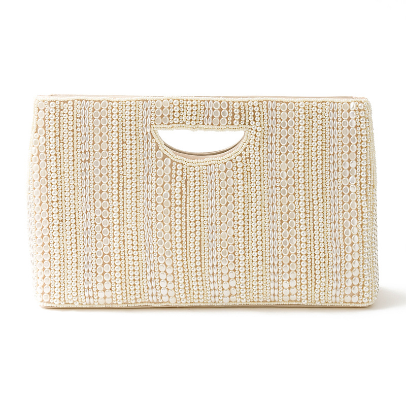 Pearl handbag heavy handmade bead embroidery bag evening bag beaded evening dress bag shoulder bag