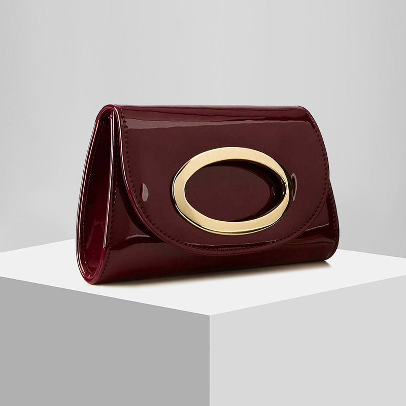 New Shiny Ring Decoration Banquet Bag Evening Bag Clutch Chain Bag Dress Bag Wedding
