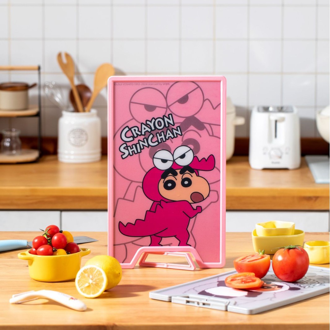 Crayon Shin-chan Cutting Board Official PP Cutting Board Standable Double-Sided Food-Grade Cartoon Kitchen Utensil Cute Cutting Board