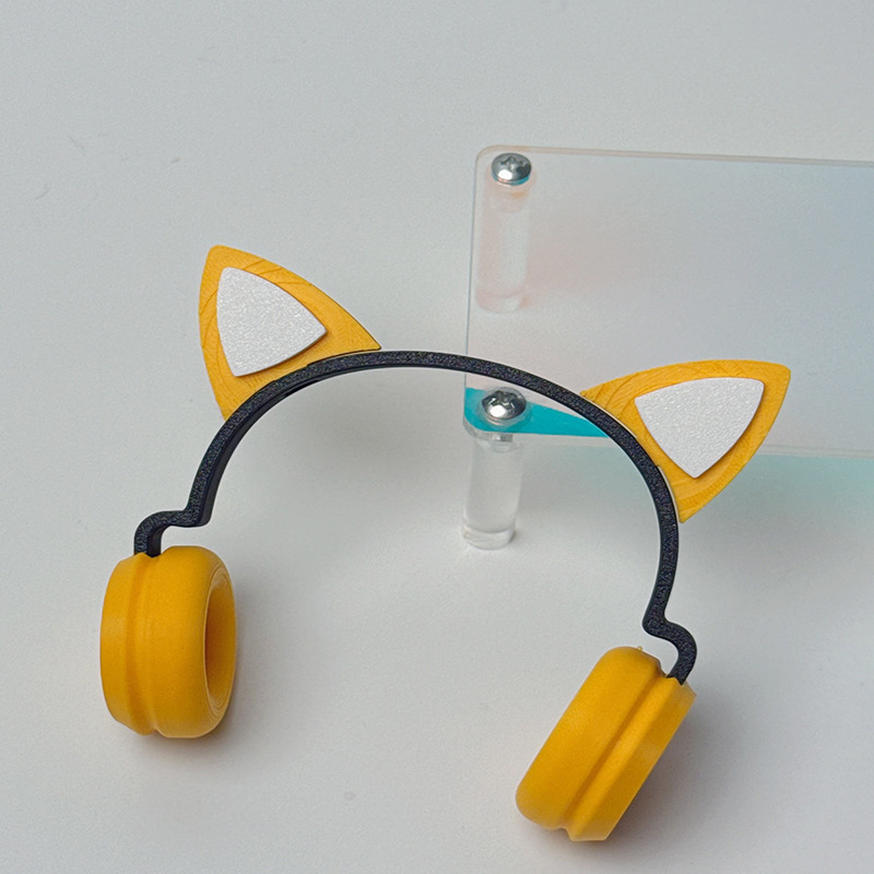Earphones Only Crybaby Beach Vinyl Series Gulu Gulu Earphone Accessories Pendant Cat Ear Headphones