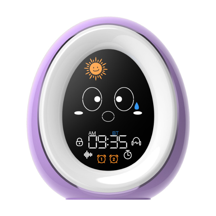 Children's Time Electronic Alarm Clock Smart Manager Student Wake-up Light Charging Multifunctional Sleep Serenade